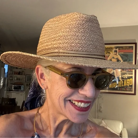 GIGI PIP Woven Straw Hat - Picture 1 of 11